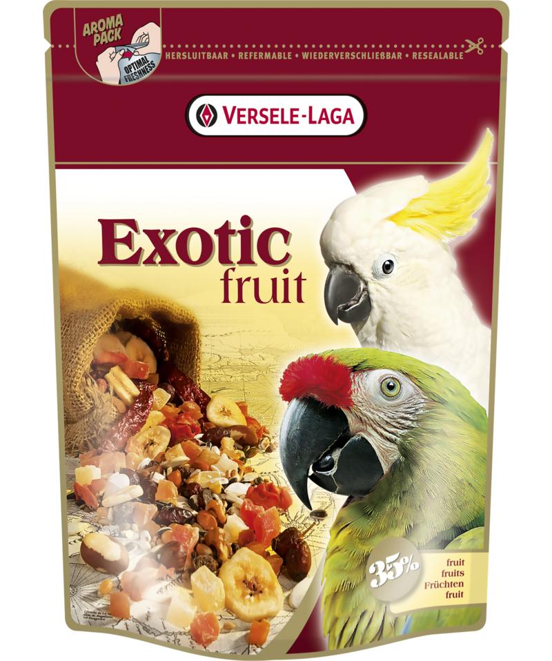 Versele-Laga Prestige Exotic Fruit ЭКЗОТИЧЕСКИЕ ФРУКТЫ корм для крупных попугаев 600 г (217818)